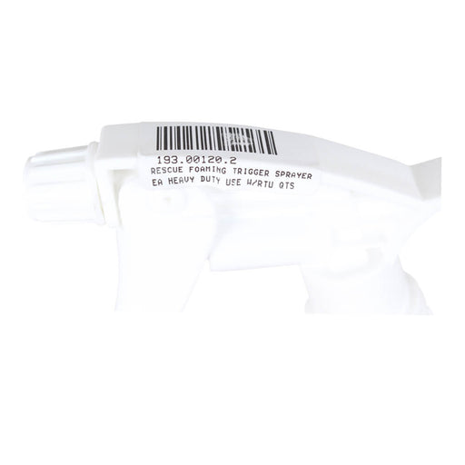 Rescue Foaming Trigger Sprayer Heavy Duty - White  