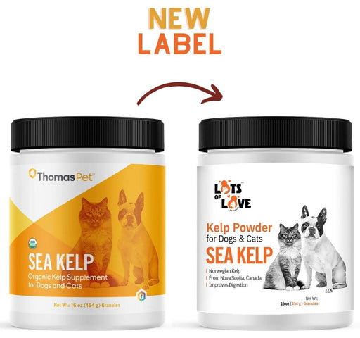 Lots of Love Sea Kelp Granular for Dogs and Cats - 16 oz  