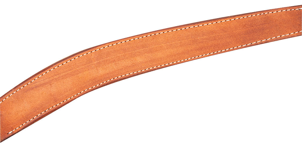 Martin Saddlery Roughout Breast Collar - Chestnut 1.75" 