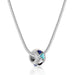 Night Fall Cobblestone Necklace -   