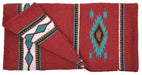 Diamond R Double Weave Saddle Blanket - Red  