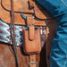 Martin Saddlery Smart Phone Holder - Chestnut Roughout  