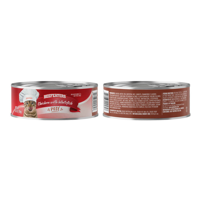 Beefeaters Pate - 5.5 oz, 24 ct Chicken Whitefish 