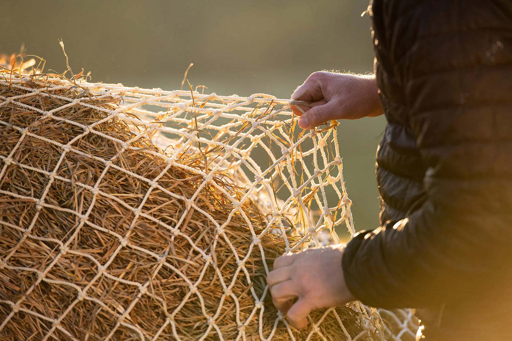 Texas Haynet Heavy Gauge Round Bale Net - Cube 13lbs 