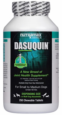 Nutramax Dasuquin Joint Health Supplement for Small to Medium Dogs - Dasuquin Chewable Tablets, Sm/Med Dogs (250 ct)  