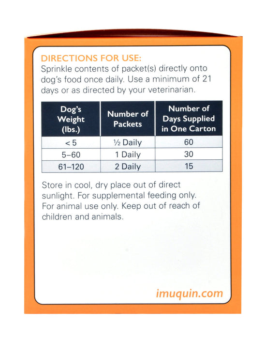 Imuquin Dog & Puppy Immune Health Supplement Powder -   