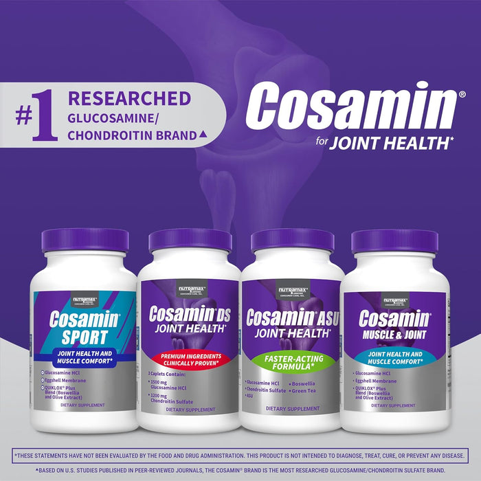 Nutramax Cosamin Muscle & Joint for Men & Women, 74 Capsules Size 74