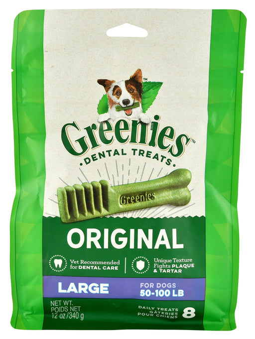 Greenies Treat Pack, Large - 8 ct Greenies Treat Pack, Large 12 oz  