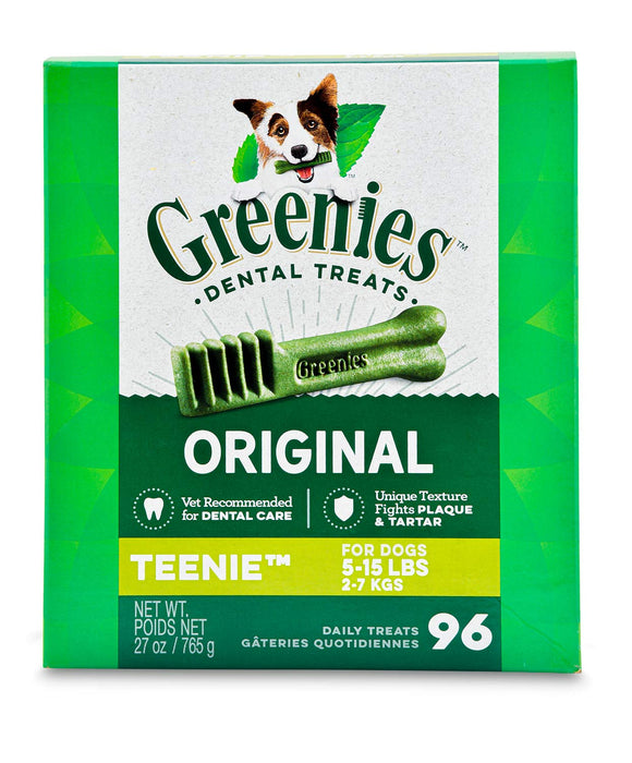 Greenies Pantry Packs, 27 oz - 96 count Greenies Pantry Pack (Teenie)  