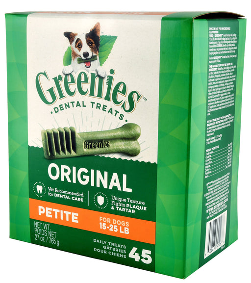 Greenies Pantry Packs, 27 oz - 45 count Greenies Pantry Pack (Petite)  