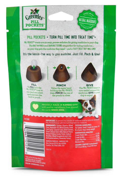 Greenies Pill Pockets for Tablets, 30 Count - Beef  