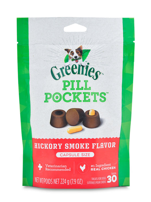 Greenies Pill Pockets for Capsules, 30 Count - Beef  