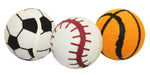 3 - pk Tennis Sports Balls, 2.5', Assorted - Jeffers - Dog Supplies > Dog Toys