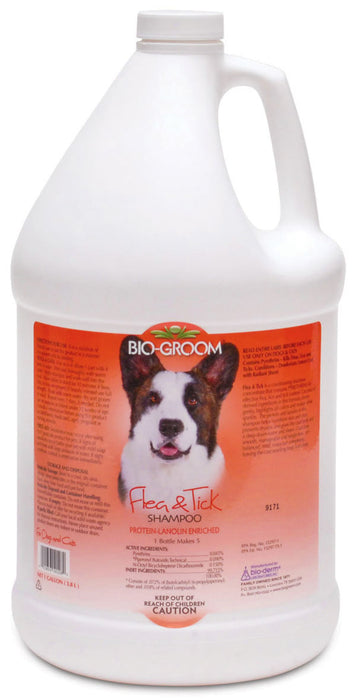 Bio-Groom Concentrated Flea & Tick Shampoo - 1 Gallon Flea & Tick Shampoo  