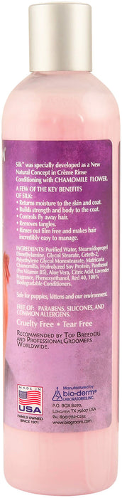 Bio-Groom Silk Conditioning Creme Rinse - Silk Creme Rinse, 12 oz  