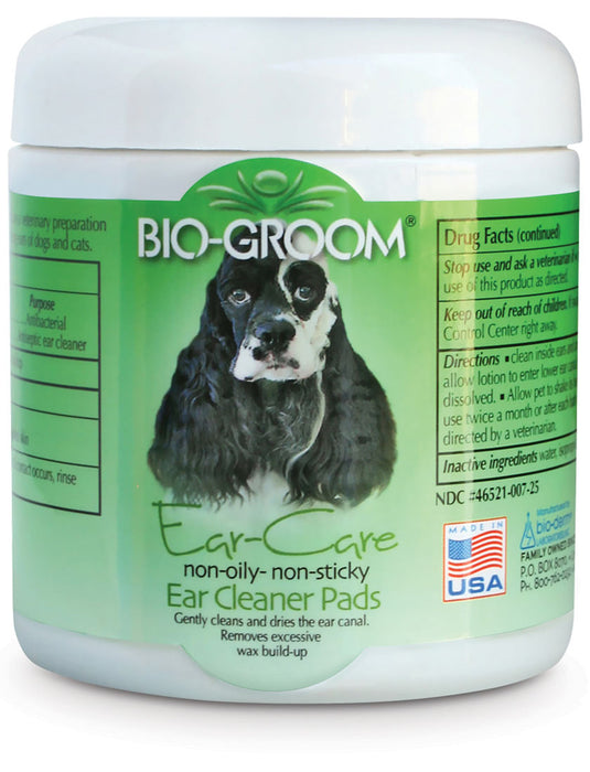 Bio-Groom Ear Care Pads, 25 ct -   