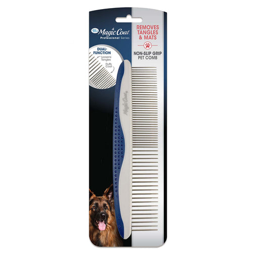 Magic Coat Professional Series Non-Slip Grip Pet Comb - 