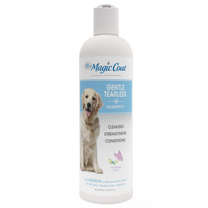 Magic Coat Gentle Tearless Dog Shampoo, 16 Ounce - 16oz