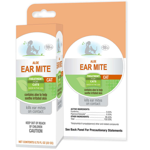 Healthy Promise Aloe Ear Mite Treatment For Cats, 0.75 Ounce - .75oz