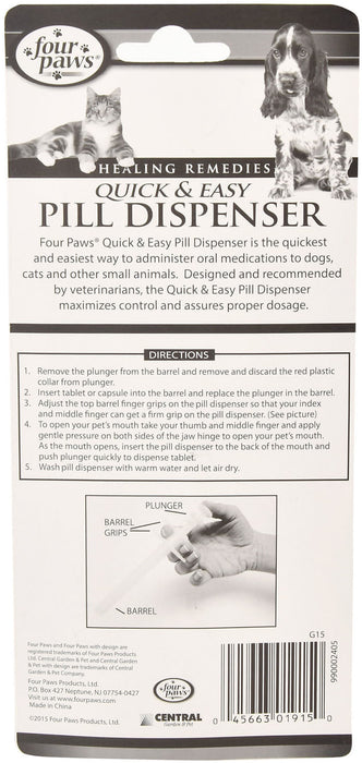 Quick & Easy Pill Dispenser -   