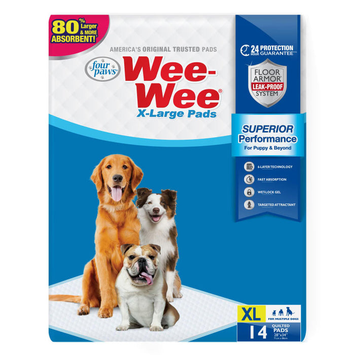 Wee-Wee Superior Performance X-Large Dog Pee Pads