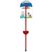 Roam About Dog Tie-Out Stake, Red, 23" - Red23 ft