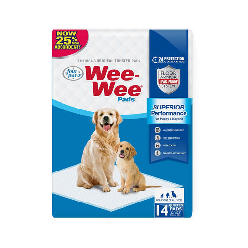 Wee-Wee Superior Performance Dog Pee Pads - 14ct