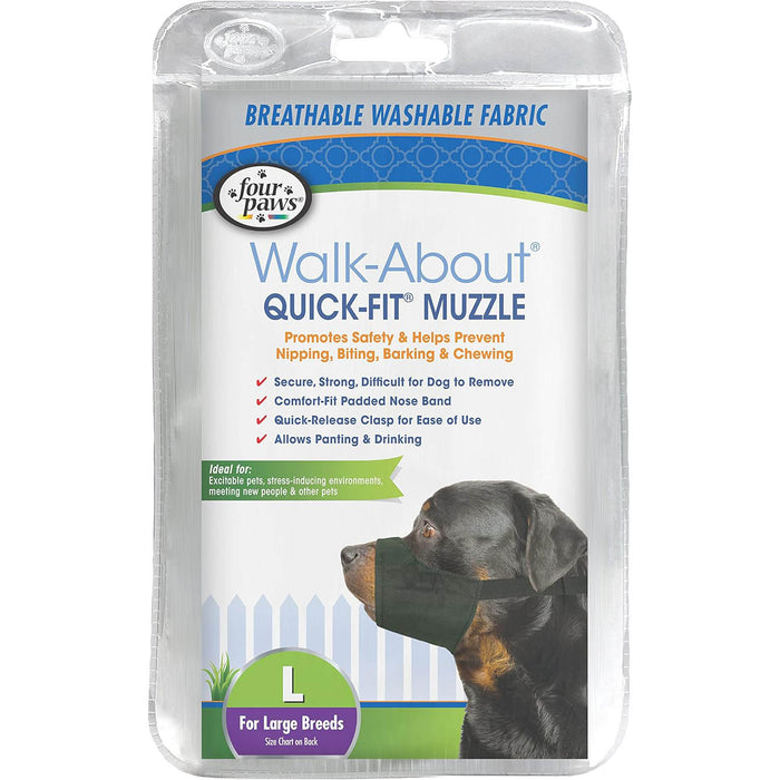 Bozal para perros Quick-Fit de Four Paws