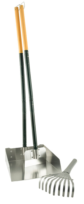 Wee-Wee Outdoor All-in-One Rake, Spade, & Pan Set - Small  