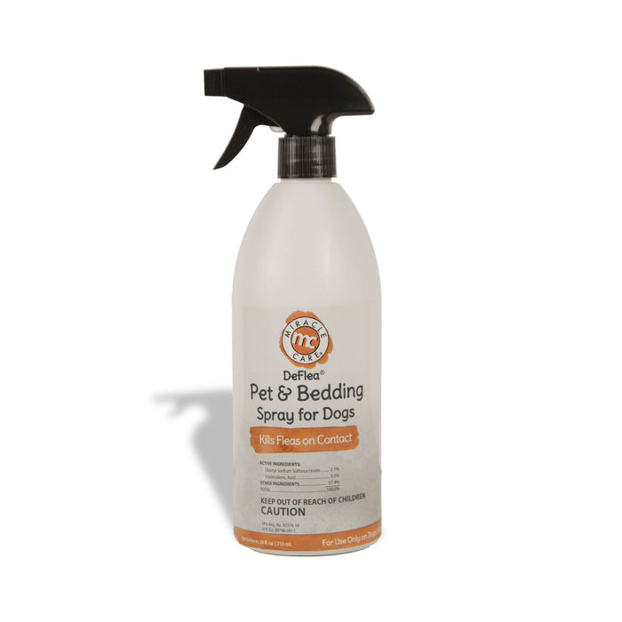 DeFlea Pet & Bedding Spray for Dogs - DeFlea Pet & Bedding Spray, 24 oz  