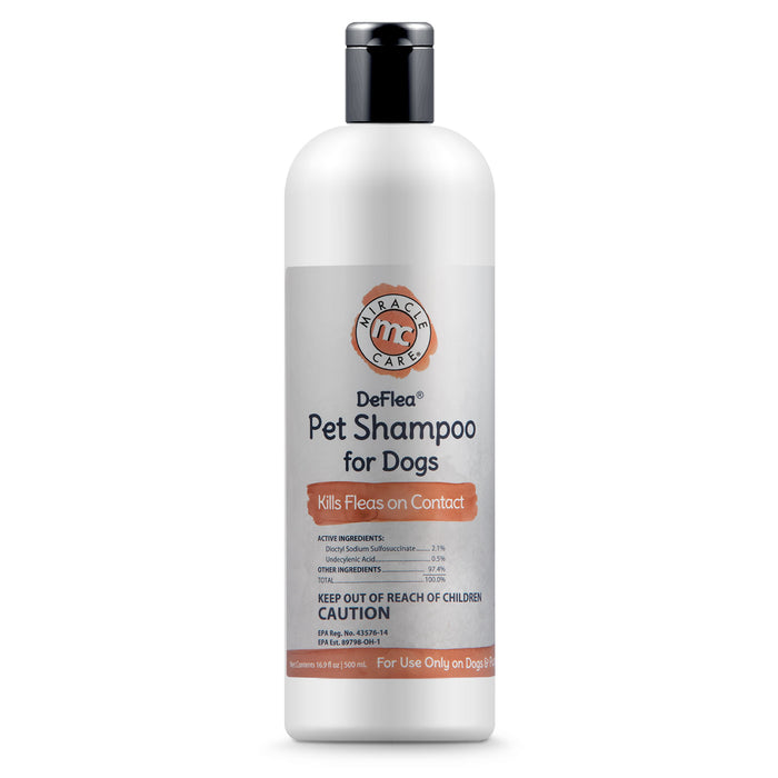 DeFlea Shampoo for Pets, Ready to Use - DeFlea RTU Shampoo, 16.9 oz  