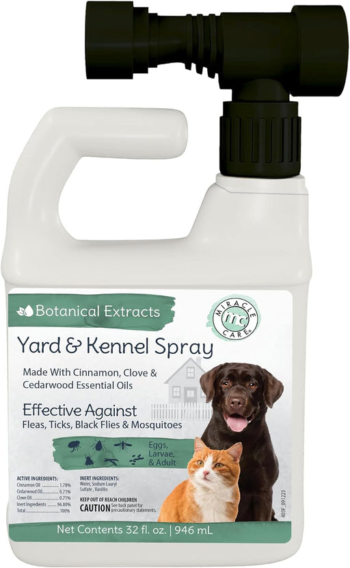 Natural Yard and Kennel Spray, 32 oz -   