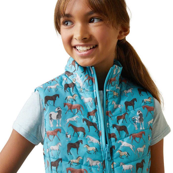 Ariat Kid's Bella Reversible Insulated Vest - XLarge  