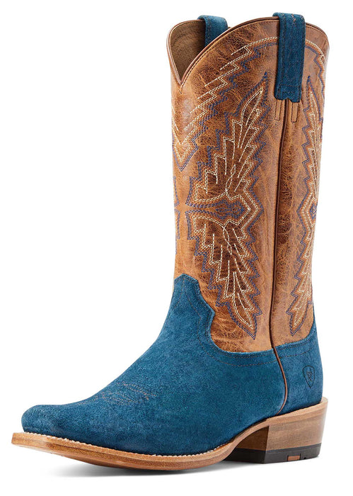 Ariat Men's Futurity Showman Western Boot - Blue 8.5 