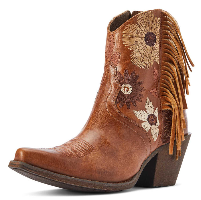 Ariat Women's Florence Western Boot, Tangled Tan - 7  