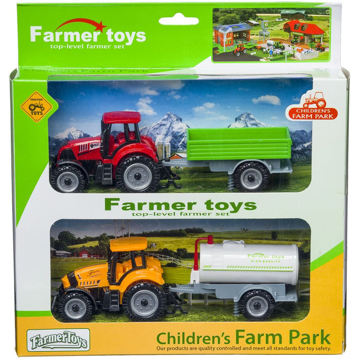 Tractor with Implements, 2 Pack - Multi  