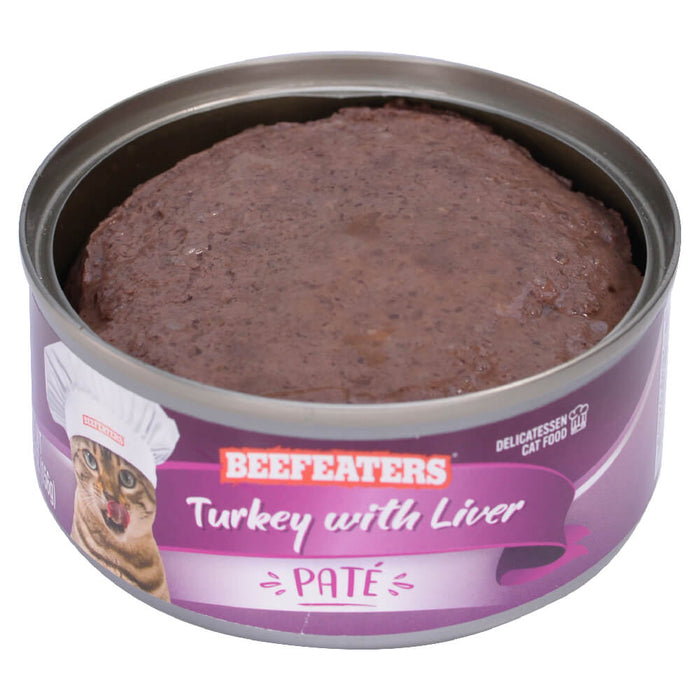 Beefeaters Pate - 5.5 oz, 24 ct Turkey with Liver 