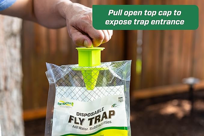 RESCUE! Disposable Fly Trap - RESCUE! Disposable Fly Trap, 2 ct  