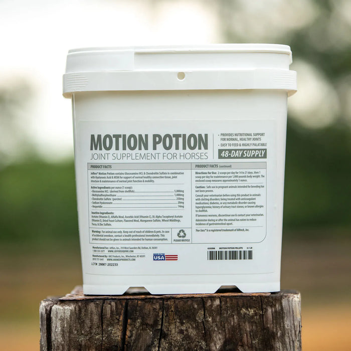 Jeffers Motion Potion Pellets Joint Supplement for Horses