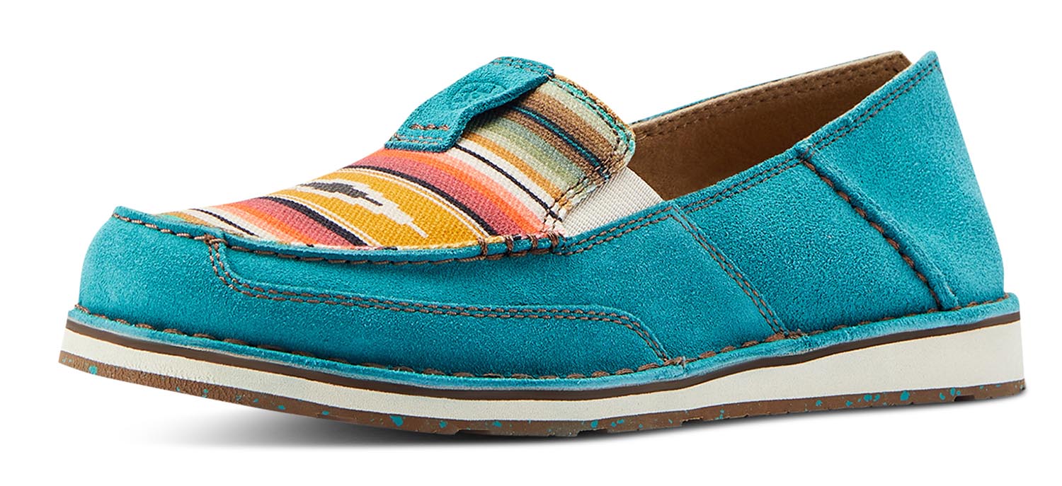 Ariat Women's Cruisers, Teal & Suede - 7  