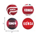 KONG Signature Fetch Balls for Dogs, 4 pk - SM  