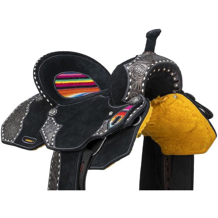 Royal King Pecos Saddle - Black 15 in 