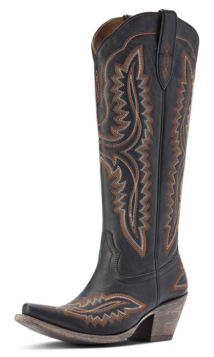 Ariat Women's Casanova Western Boot, Brooklyn Black - 8  