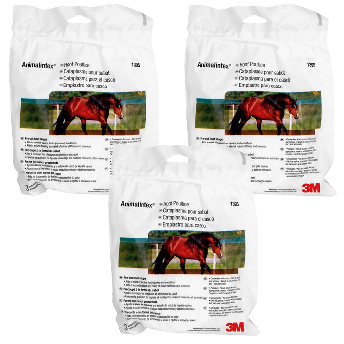 3M Animalintex Hoof Poultice (3 pk) - Jeffers - Animal Health & Wellness > Foot & Hoof Care