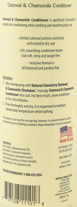 Natural Chemistry Oatmeal & Chamomile Conditioner - Oatmeal & Chamomile Conditioner, 16.9 oz  