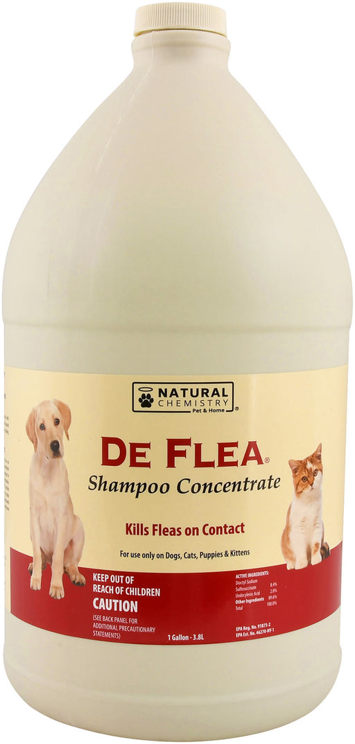 DeFlea Concentrated Shampoo for Pets (Gallon) - 1 Gallon DeFlea Concentrated Shampoo  