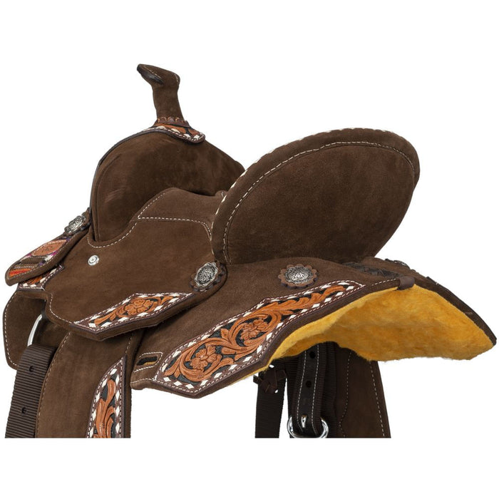 Royal King Youth Pecos Saddle - Brown 10 in 