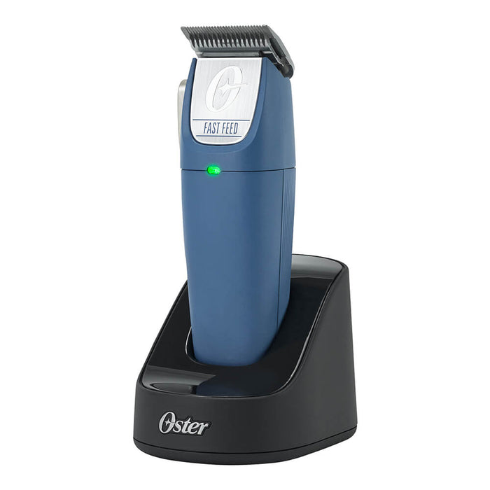 Oster Cordless Fast Feed Clipper Blue - Blue  