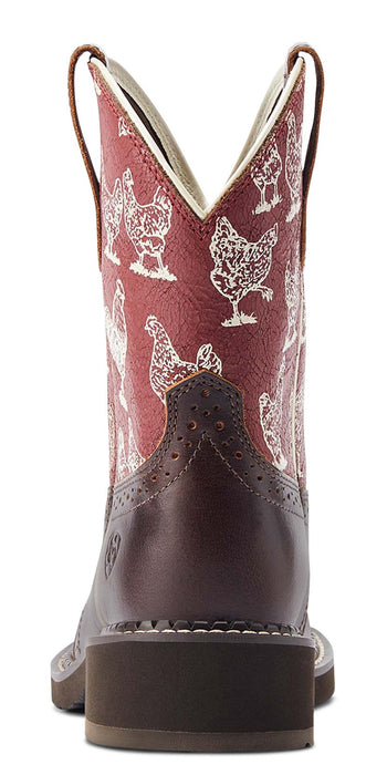 Ariat Women's Fatbaby Heritage Western Boot, Hens - 8.5  