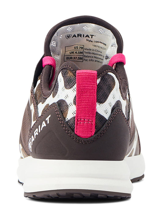 Ariat Women's Fuse Tennis Shoes, Cow Print - Cow Print 11 